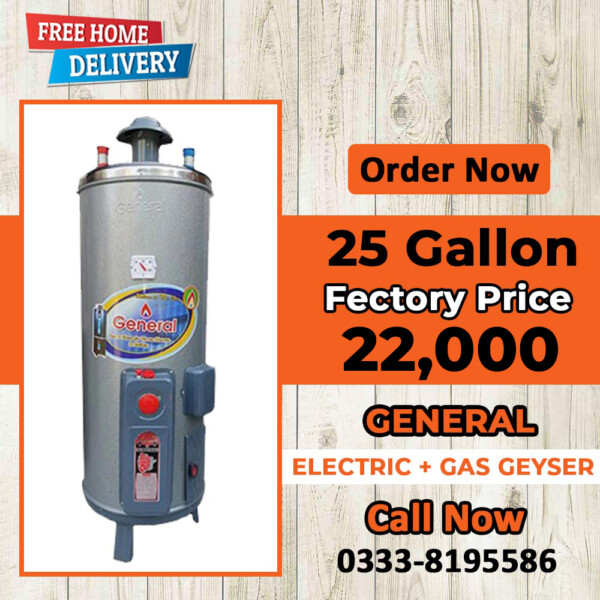 general electri gas 25 gallon