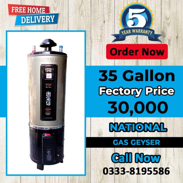 35 gallon gas geyser price in pakistan