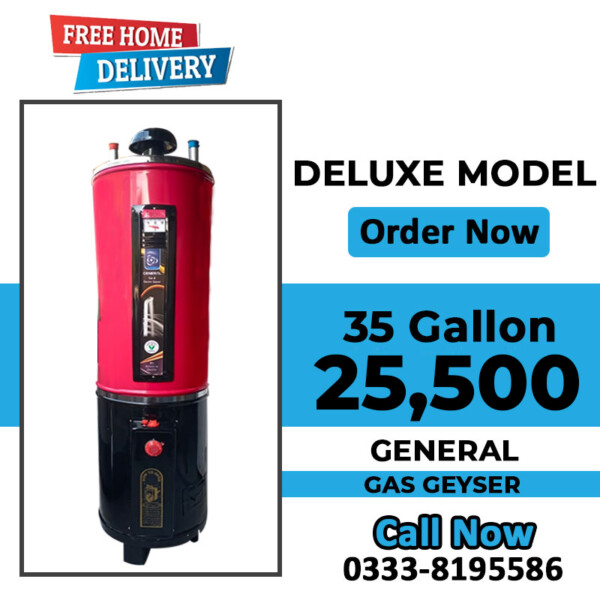 gas geyser price in lahore