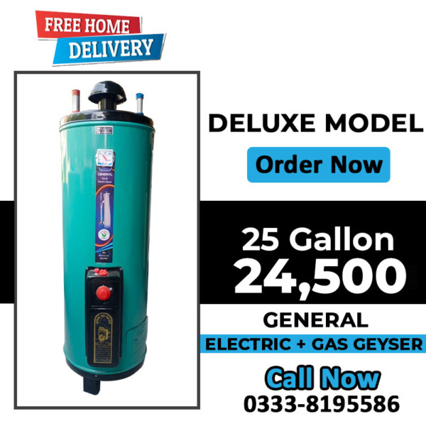 electric and gas geyser price in rawalpindi