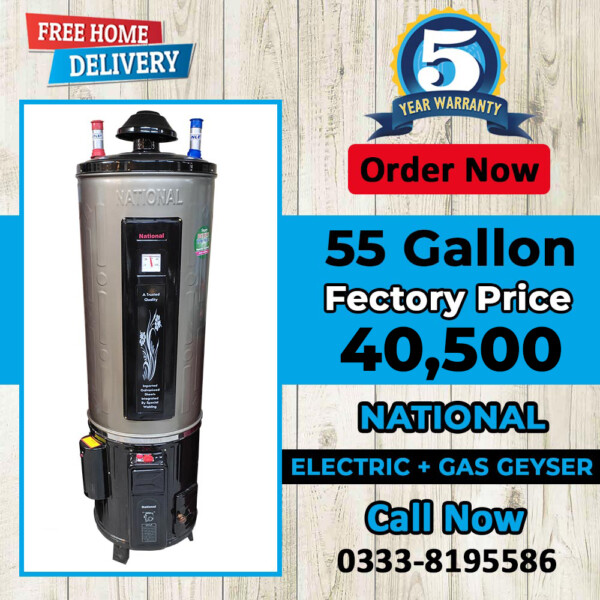 electric and gas geyser price in pakistan